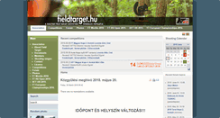 Desktop Screenshot of fieldtarget.hu